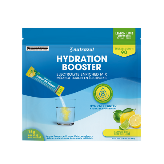 Nutrazul Hydration Booster- Lemon Lime 90 Sticks