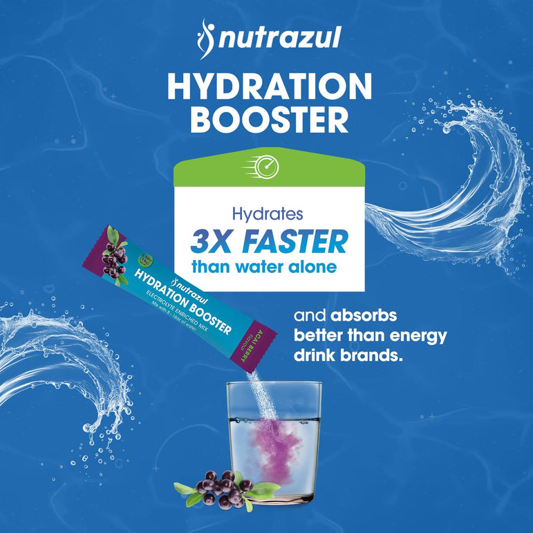 Nutrazul® Hydration Booster - Acai Berry 90 Sticks