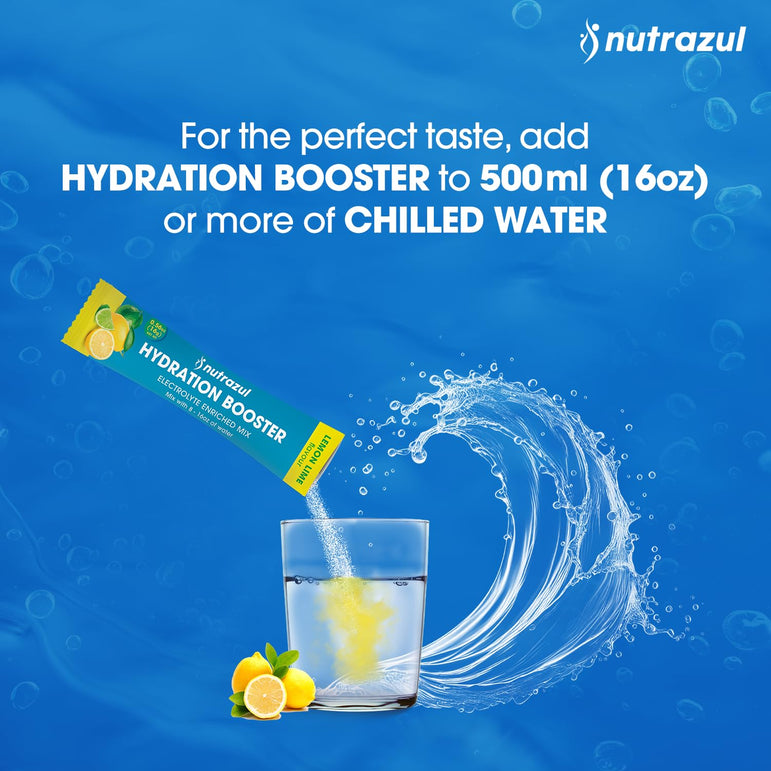 Nutrazul® Hydration Booster - Lemon Lime 90 Sticks