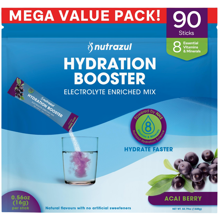 Nutrazul® Hydration Booster - Acai Berry 90 Sticks
