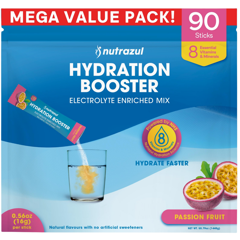 Nutrazul® Hydration Booster - Passion Fruit 90 Sticks