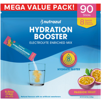Nutrazul Booster d'hydratation - Fruit de la passion 90 bâtonnets
