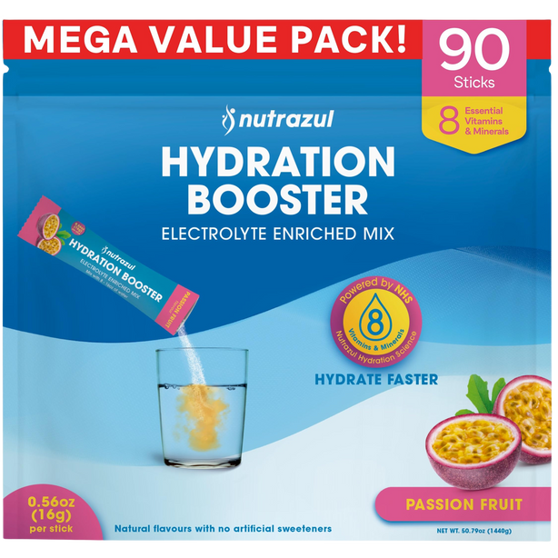 Nutrazul® Hydration Booster - Passion Fruit 90 Sticks