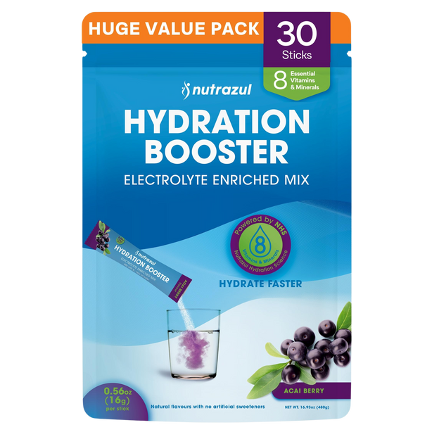 Nutrazul® Hydration Booster – Acai Berry - 30 Sticks