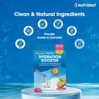 Nutrazul Booster d'hydratation - Fruit de la passion 30 bâtonnets