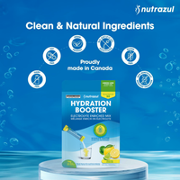 Nutrazul Booster d'hydratation - Citron vert 30 bâtonnets