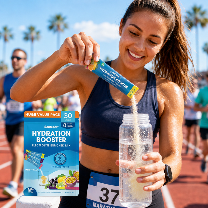 Win a free 30-stick Nutrazul Hydration Booster Variety Pack