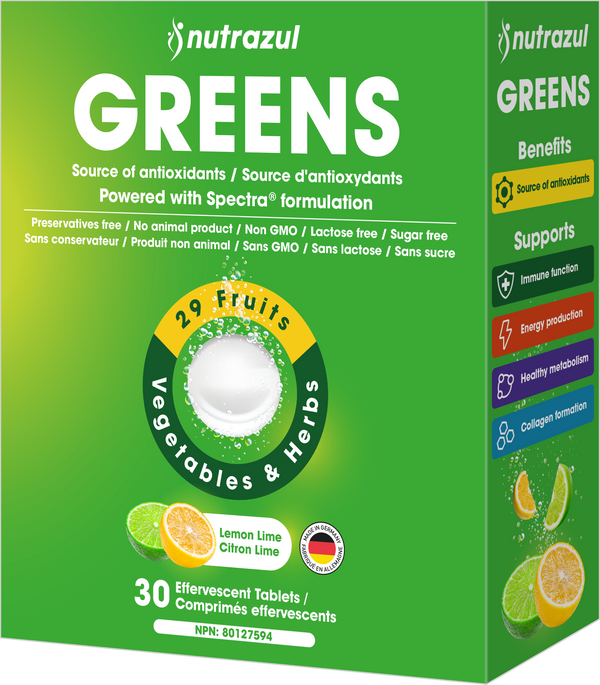Nutrazul® GREENS Effervescent Tablets