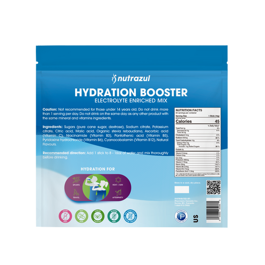 Nutrazul Hydration Booster- Acai Berry 90 Sticks