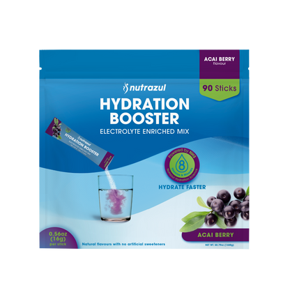 Nutrazul Hydration Booster- Acai Berry 90 Sticks