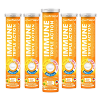 Nutrazul® Immune Triple Action Effervescent Tablets | Orange (Pack of 5)