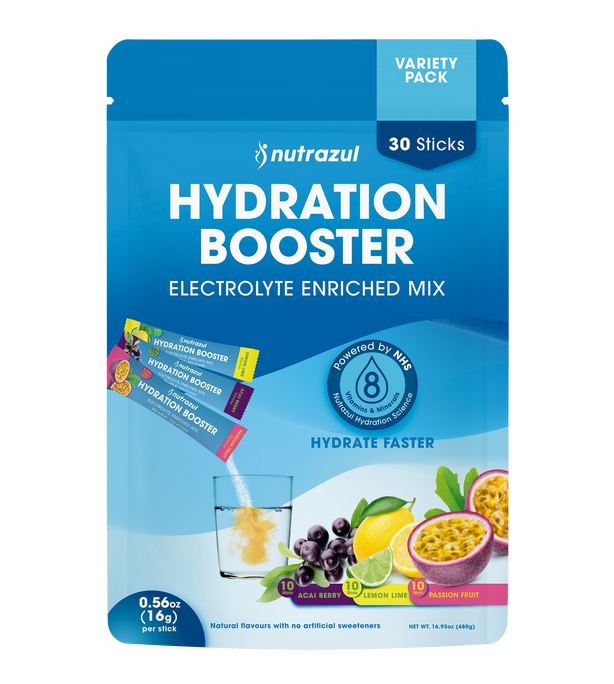 Nutrazul Hydration Booster- Multi pack 30 Sticks