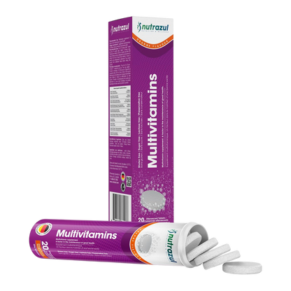 Nutrazul Multivitamin Effervescent Tablets - Orange 20’s | 20 Days Supply