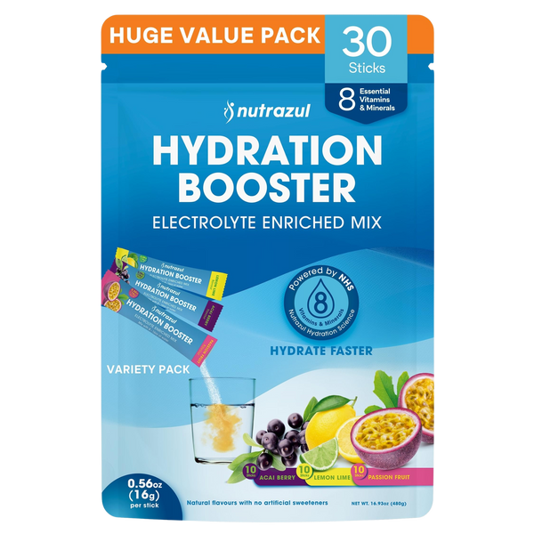 Nutrazul Hydration Booster - Variety Pack (30 Sticks)