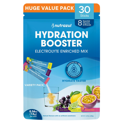 Nutrazul Booster d'hydratation - Pack multiple de 30 bâtonnets