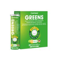 Nutrazul® GREENS Effervescent Tablets | Lemon Lime (Pack of 3)